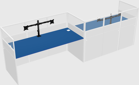 Rectangular cubicles