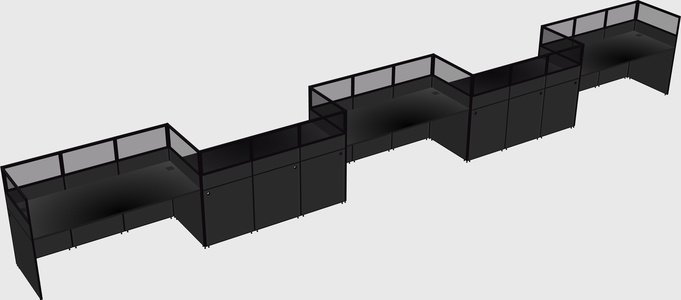 Cabines rectangulaires