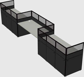 Rectangular cubicles