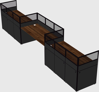 Rectangular cubicles