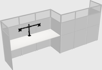 Cabines rectangulaires
