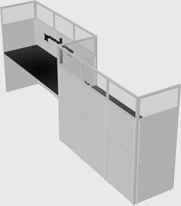 Rectangular cubicles