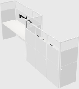 Rectangular cubicles
