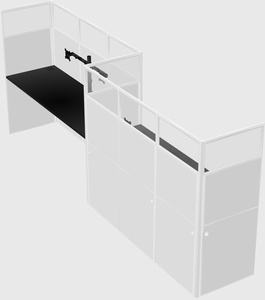 Rectangular cubicles