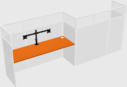 Rectangular cubicles