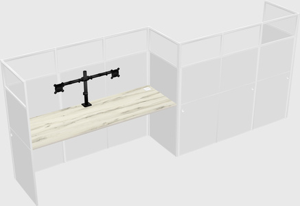 Rectangular cubicles