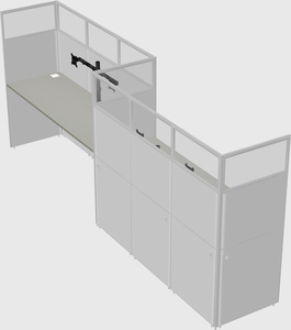 Rectangular cubicles