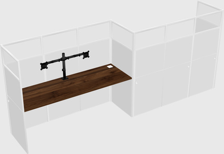 Rectangular cubicles