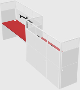 Rectangular cubicles