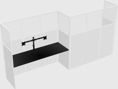 Rectangular cubicles