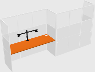 Rectangular cubicles