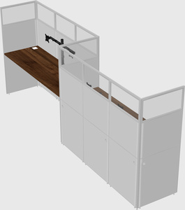 Rectangular cubicles