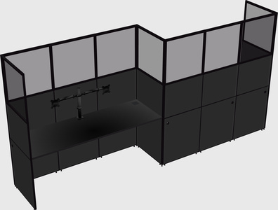 Rectangular cubicles