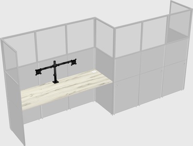 Cabines rectangulaires