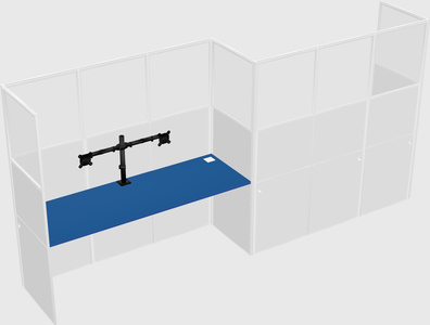 Rectangular cubicles