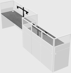 Cabines rectangulaires