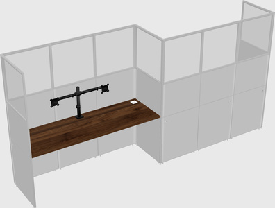 Rectangular cubicles