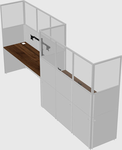 Rectangular cubicles