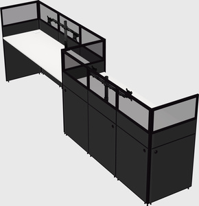 Rectangular cubicles