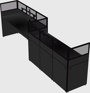 Cabines rectangulaires