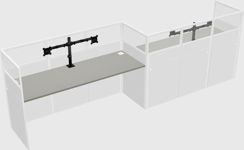 Rectangular cubicles