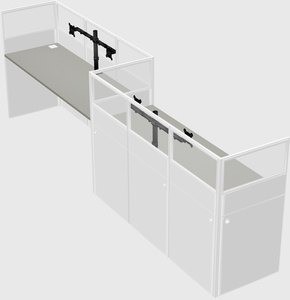 Rectangular cubicles