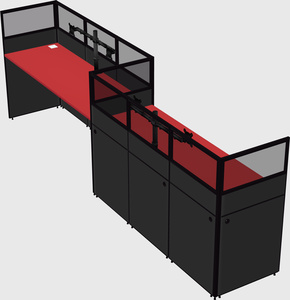 Cabines rectangulaires