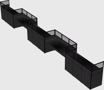 Rectangular cubicles