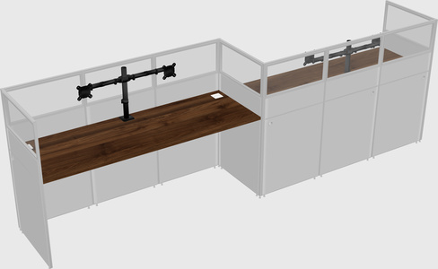 Rectangular cubicles