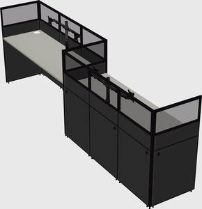 Rectangular cubicles