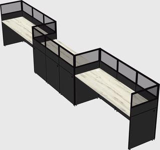 Rectangular cubicles