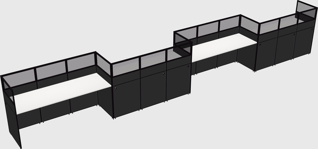 Rectangular cubicles