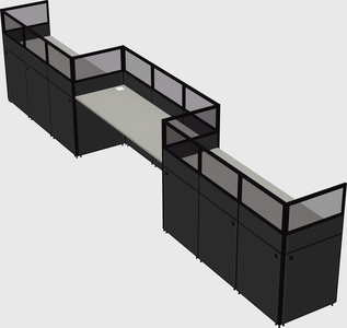 Cabines rectangulaires