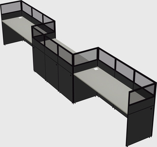 Cabines rectangulaires