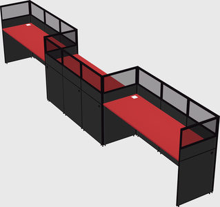 Rectangular cubicles