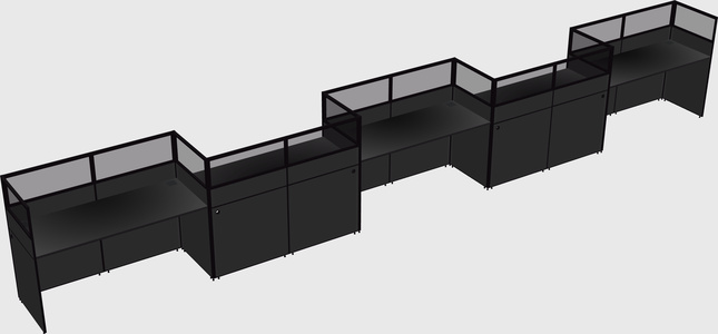 Cabines rectangulaires