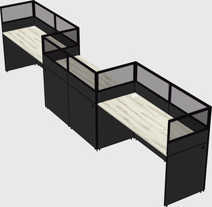Rectangular cubicles