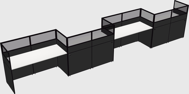 Cabines rectangulaires