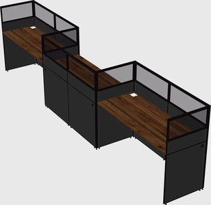 Rectangular cubicles