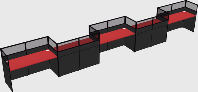 Cabines rectangulaires