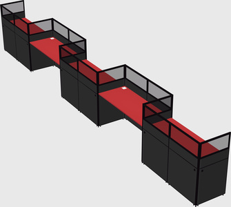Cabines rectangulaires