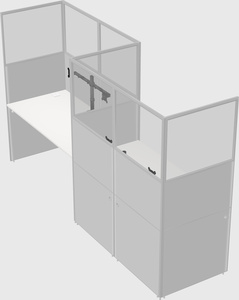 Rectangular cubicles