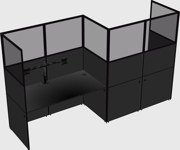 Rectangular cubicles