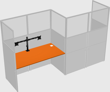 Rectangular cubicles