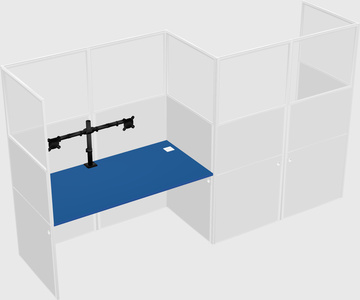 Rectangular cubicles
