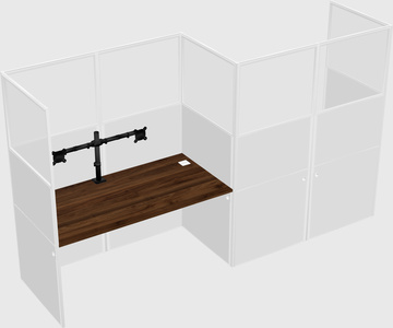 Rectangular cubicles