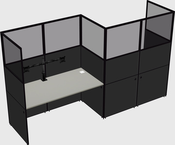 Rectangular cubicles