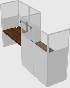 Rectangular cubicles