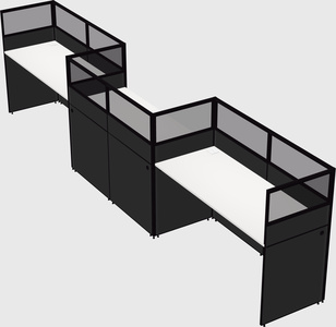 Rectangular cubicles