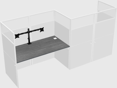 Rectangular cubicles
